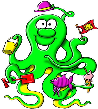 'Smathsin Gaelic Comic - Octopus character